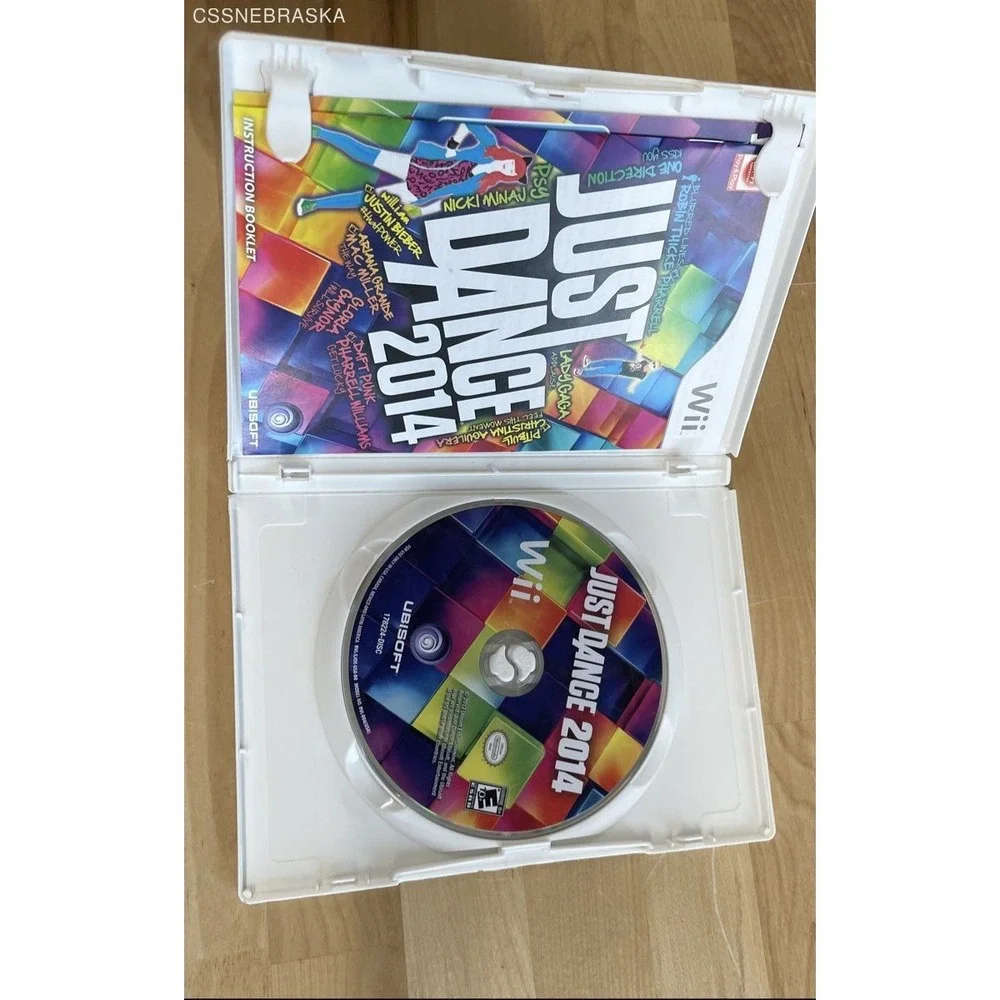 Just Dance 2014 for Nintendo Wii with BONUS Just Dance 4 Disk‎